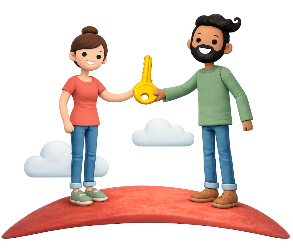 Our commitment claymation illustration